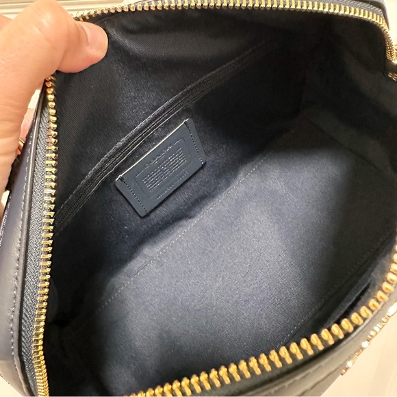 Coach Rowan Satchel Crossbody Dreamy Land Floral Pebbled Leather NWOT - Picture 9 of 10